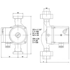 Насос IMP Pumps GHN 20/60-180