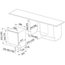 Встраиваемая посудомоечная машина Franke FDW 612 E6P A++