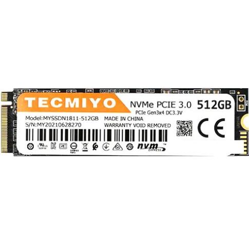 SSD Tecmiyo 512GB MYSSDN813-512GB