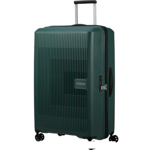 Чемодан-спиннер American Tourister Aerostep Dark Forest 77 см