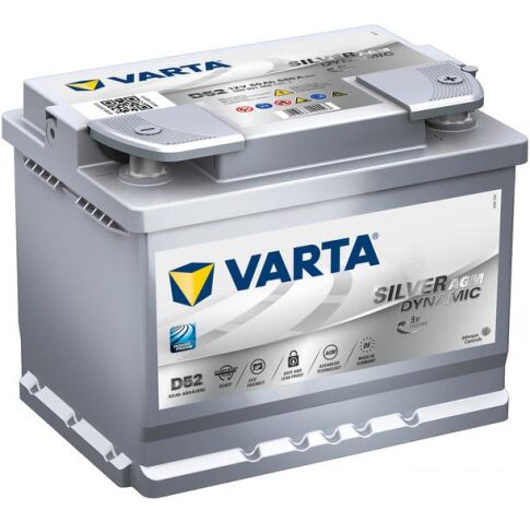 Автомобильный аккумулятор Varta Silver Dynamic AGM 560 901 068 (60 А·ч)