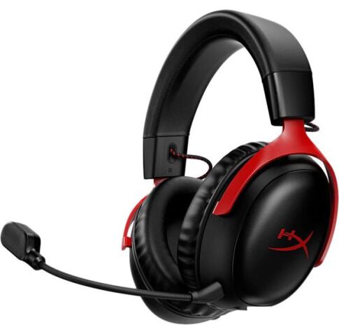 Наушники HyperX Cloud III Wireless (черный/красный)