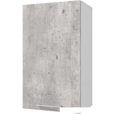 Шкаф напольный Горизонт Оптима 40 (бетон лайт)