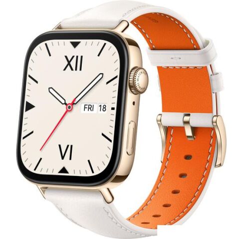 Умные часы Huawei Watch Fit 3 (белый из кожи, международная версия)