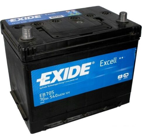 Автомобильный аккумулятор Exide Excell EB705 (70 А/ч)