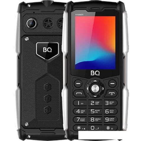 Мобильный телефон BQ-Mobile BQ-2449 Hammer (черный)