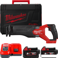 Сабельная пила Milwaukee Fuel M18 M18FSZ-502X 4933478291 (с 2-мя АКБ, кейс)