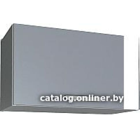 Шкаф навесной Интерлиния Мила Лайт ВШГ60-360 (серебристый)