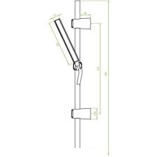 Душевой гарнитур Laveo Pola NAP 01A1