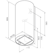 Кухонная вытяжка Jetair Pipe IX/A/43 (PRF0099288)