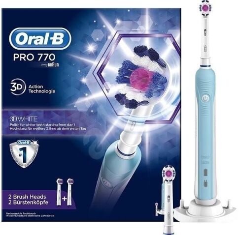 Электрическая зубная щетка Oral-B Pro 770 3D White D16.524.U