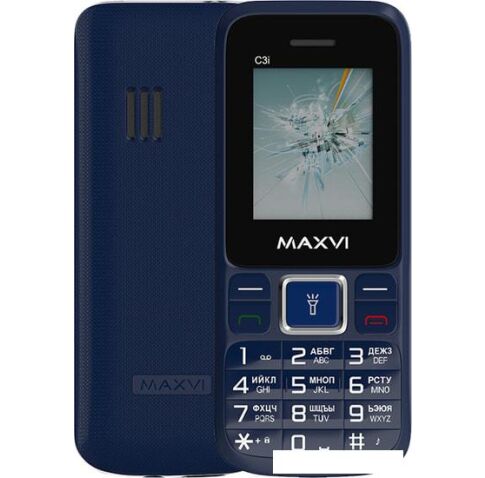 Мобильный телефон Maxvi C3i (маренго)