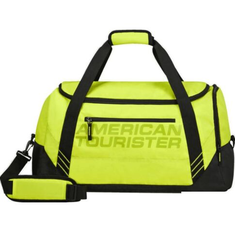 Дорожная сумка American Tourister Urban Groove Black/Lime Green 59 см