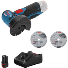 Угловая шлифмашина Bosch GWS 12V-76 Professional 0615990M3E (с 1-им АКБ 2 Ah)