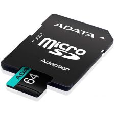 Карта памяти A-Data Premier Pro AUSDX64GUI3V30SA2-RA1 microSDXC 64GB (с адаптером)