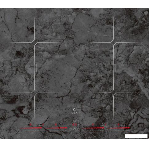 Варочная панель LEX EVI 640-1 F DS