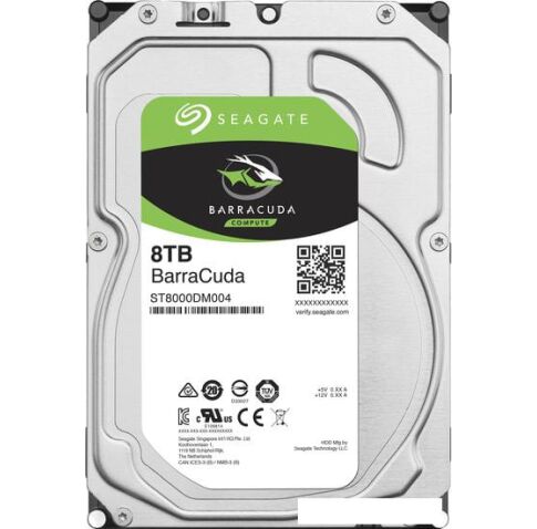 Жесткий диск Seagate BarraCuda 8TB ST8000DM004