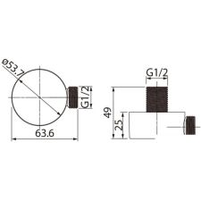 Шланговое подключение IDDIS Ray 004BL00i62