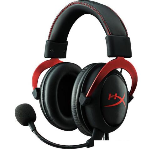 Наушники с микрофоном HyperX Cloud II (красный)