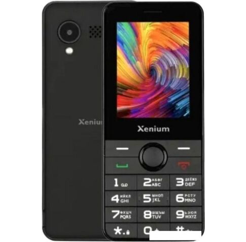 Кнопочный телефон Philips Xenium X240 (черный)