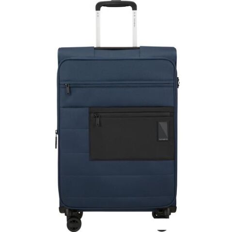 Чемодан-спиннер Samsonite Vaycay Navy Blue 66 см