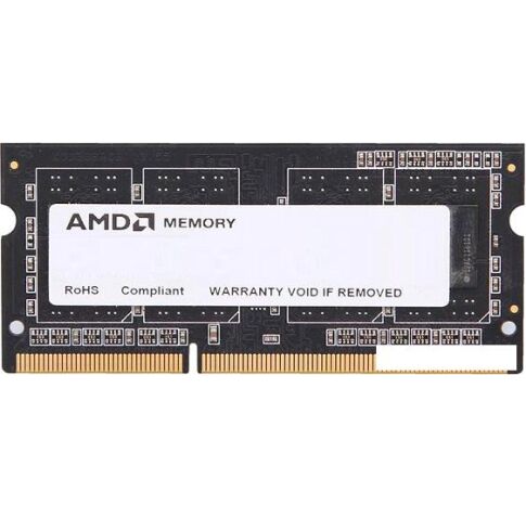 Оперативная память AMD 2GB DDR3 SO-DIMM PC3-12800 (R532G1601S1SL-UO)