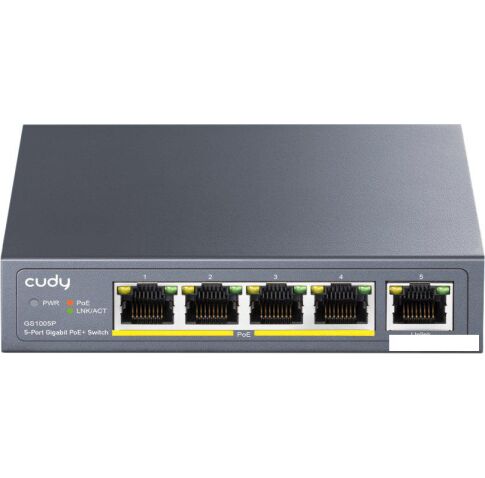 Неуправляемый коммутатор Cudy GS1005P 1.0