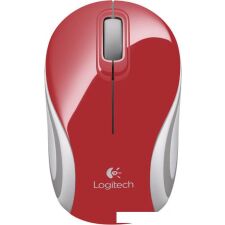 Мышь Logitech M187 (красный)