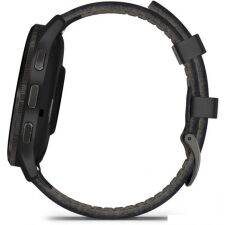 Умные часы Garmin Venu 3 (черный, с кожаным ремешком)