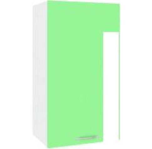 Шкаф навесной Кортекс-мебель Корнелия Лира ВШ40 (зеленый)