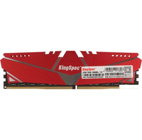 Оперативная память KingSpec Storm 32ГБ DDR4 2666 МГц KS2666D4M12032G