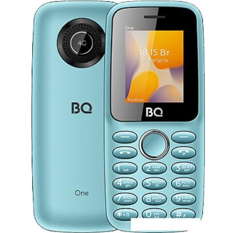 Кнопочный телефон BQ-Mobile BQ-1800L One (бирюзовый)