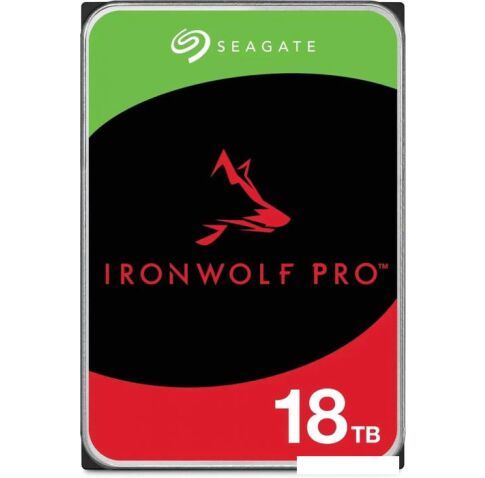 Жесткий диск Seagate IronWolf Pro 18TB ST18000NT001