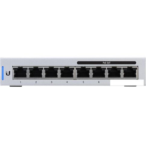 Управляемый коммутатор 2-го уровня Ubiquiti UniFi Switch 8 [US-8-60W]