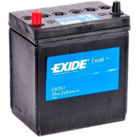 Автомобильный аккумулятор Exide Excell EB357 (35 А/ч)