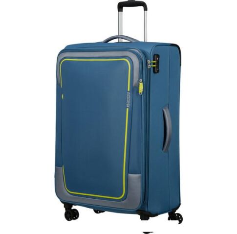 Чемодан-спиннер American Tourister Pulsonic Coronet Blue 81 см