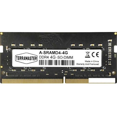 Оперативная память TerraMaster 4ГБ DDR4 SODIMM 2400 МГц A-SRAMD4-4G
