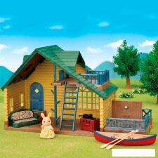 Кукольный домик Sylvanian Families Коттедж с зеленой крышей 5610