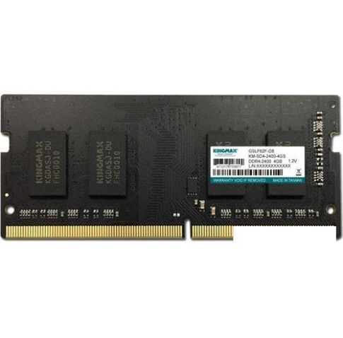 Оперативная память Kingmax 4GB DDR4 SO-DIMM PC4-19200 KM-SD4-2400-4GS