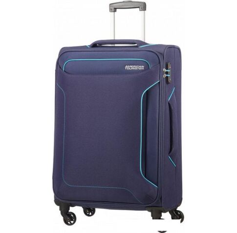 Чемодан-спиннер American Tourister Holiday Heat Navy 67 см