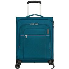 Чемодан-спиннер American Tourister Crosstrack Navy/Orange 55 см (4 колеса)