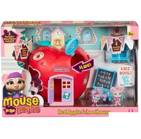 Кукольный домик Mouse in the House Школа Яблоко 41728