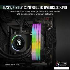 Оперативная память Corsair Vengeance RGB 2x32ГБ DDR5 6000 МГц CMH64GX5M2B6000C38