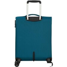 Чемодан-спиннер American Tourister Crosstrack Navy/Orange 55 см (4 колеса)