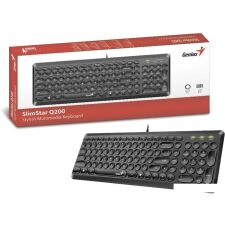 Клавиатура Genius SlimStar Q200 (черный)