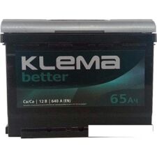 Автомобильный аккумулятор Klema Better 6CТ-65А(0) (65 А·ч)