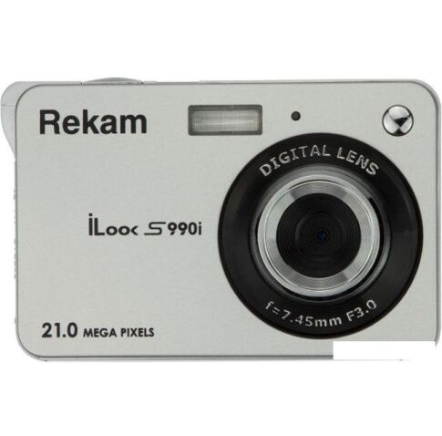 Фотоаппарат Rekam iLook S990i (серебристый)