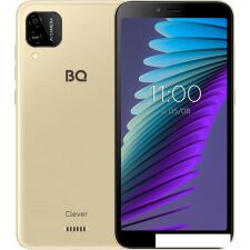 Смартфон BQ-Mobile BQ-5765L Clever (золотистый)