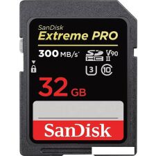 Карта памяти SanDisk Extreme PRO SDHC SDSDXDK-032G-GN4IN 32GB