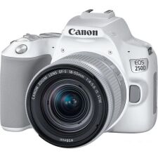 Зеркальный фотоаппарат Canon EOS 250D Kit 18-55 IS STM (белый)